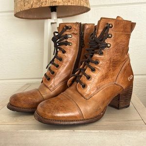 Bed Stu lace up booties 9